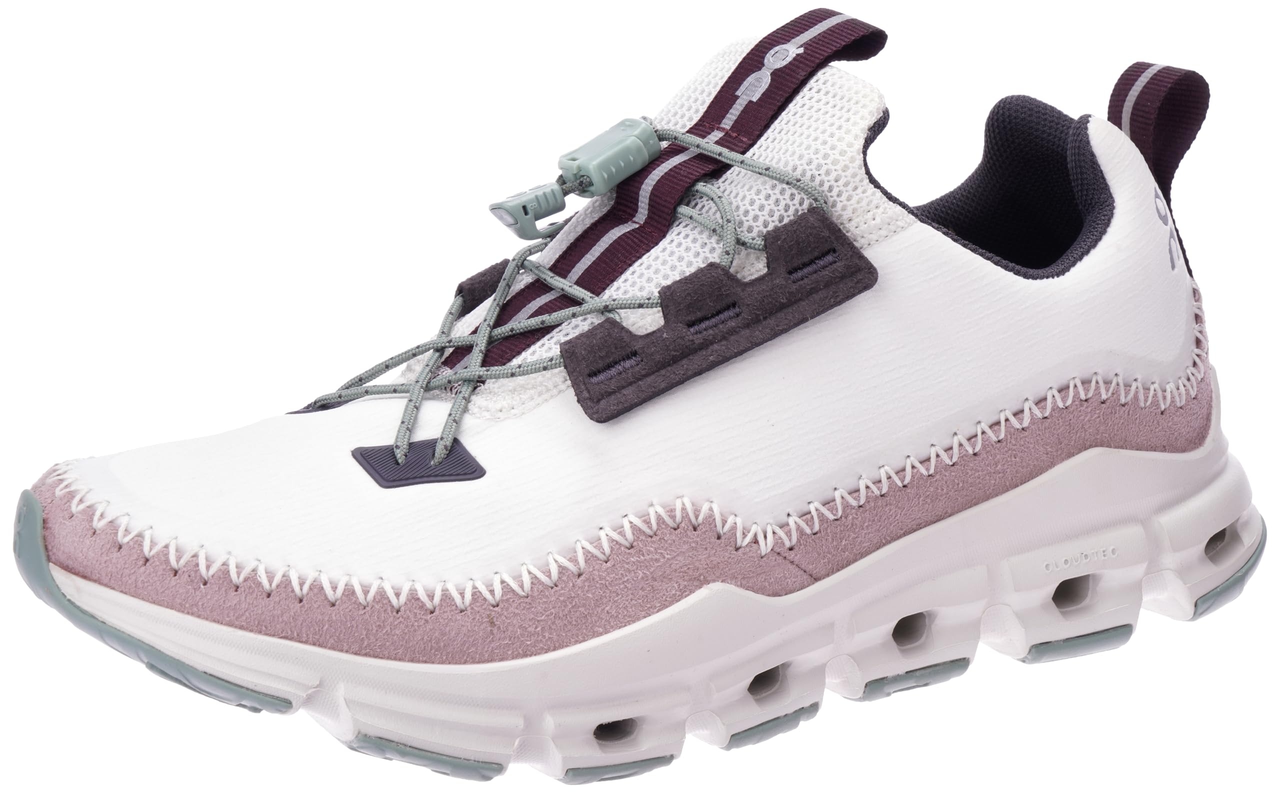 Foto 2 pulgar | Zapatillas On Cloudaway Para Mujer Ice/moss White 6.5 Us 37.5 Eu - Venta Internacional.