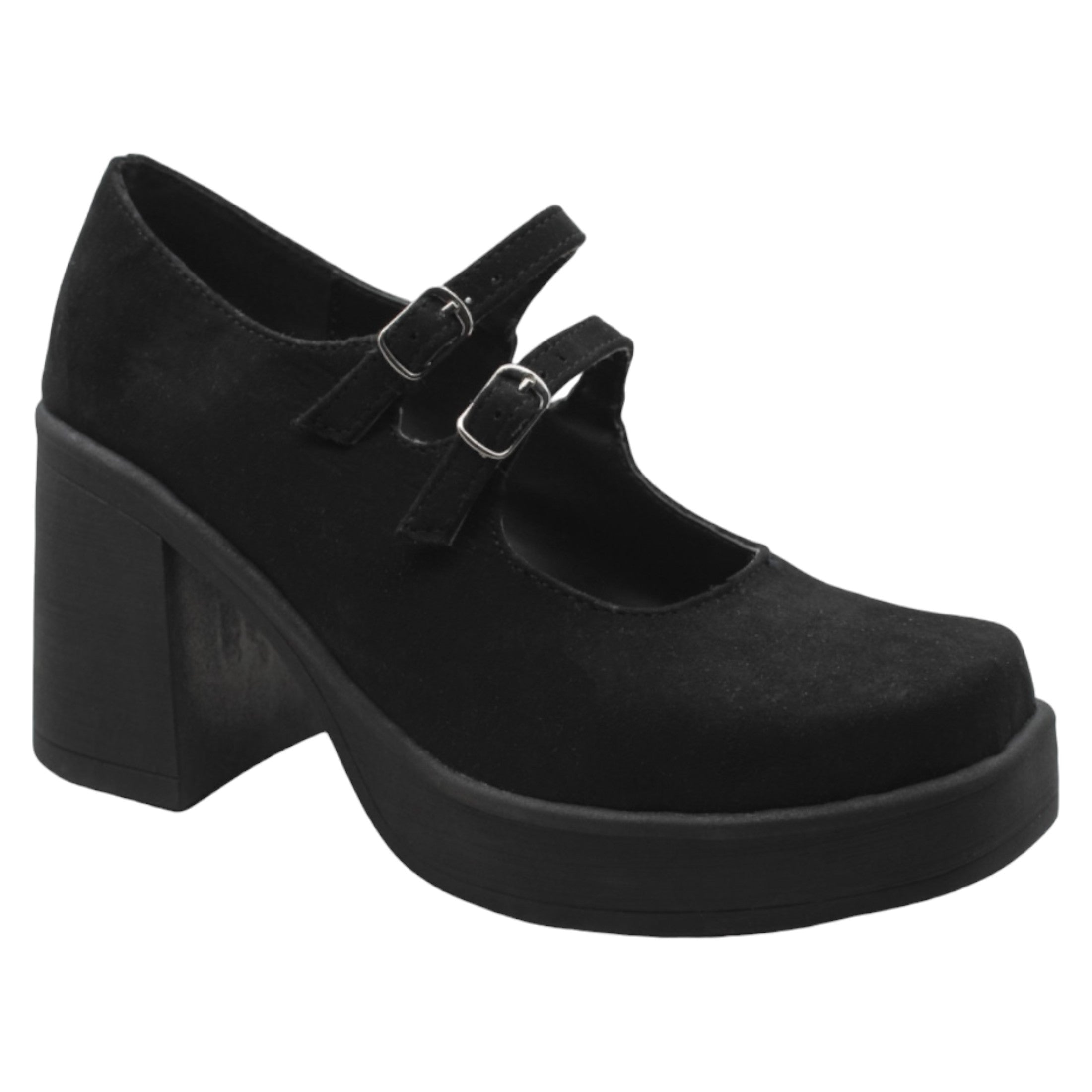 Zapatillas Exterior Gamuza Sintética Color Negro Para Mujer De Rbcollection