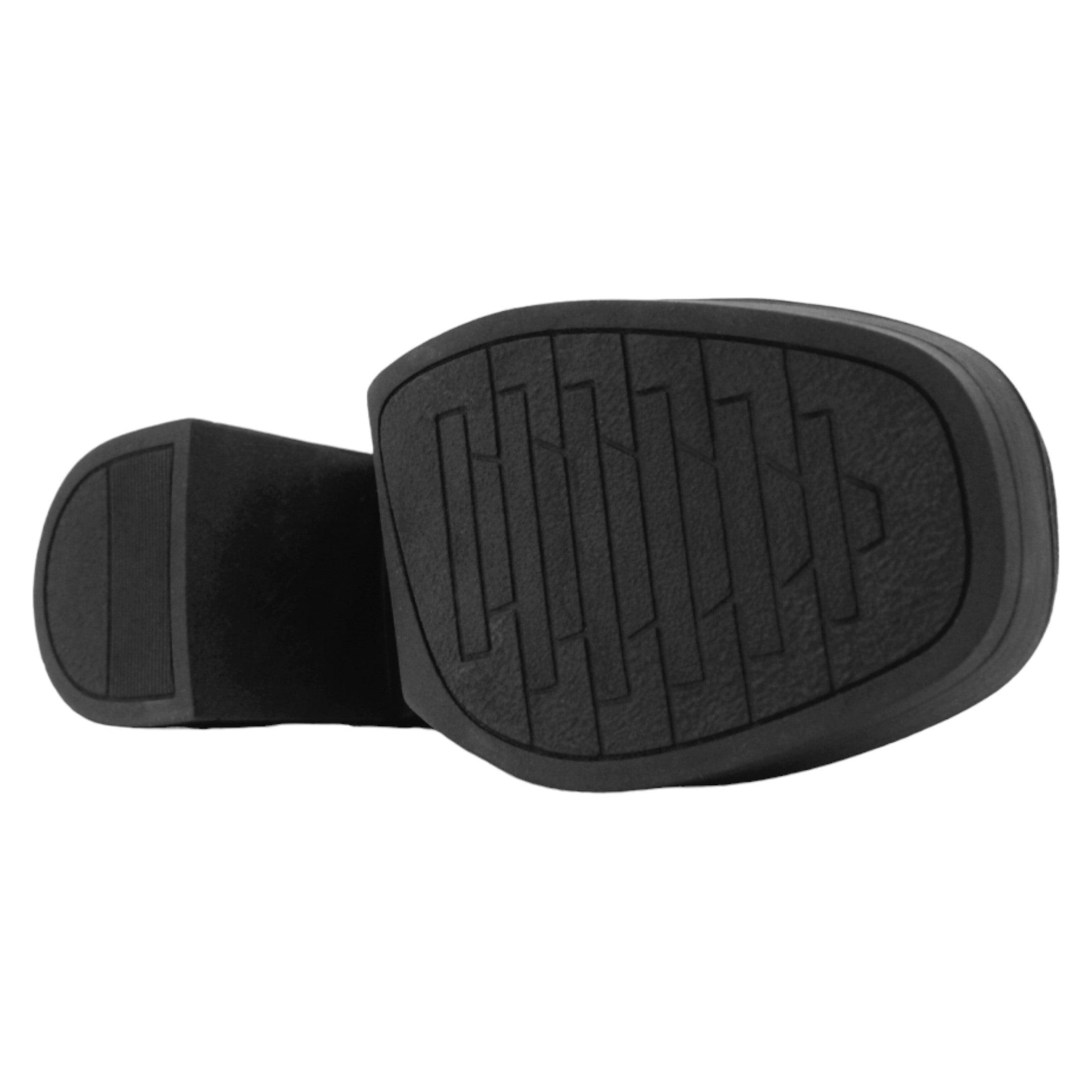 Foto 4 pulgar | Zapatillas Exterior Gamuza Sintética Color Negro Para Mujer De Rbcollection