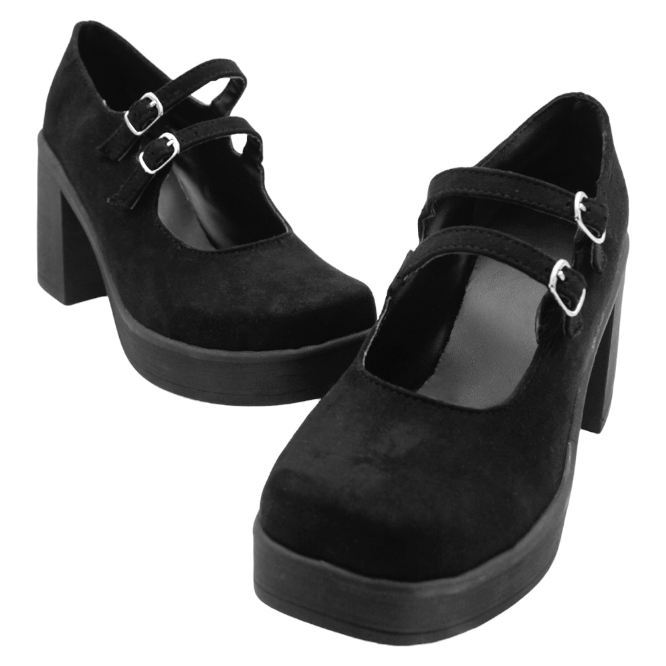 Foto 5 pulgar | Zapatillas Exterior Gamuza Sintética Color Negro Para Mujer De Rbcollection