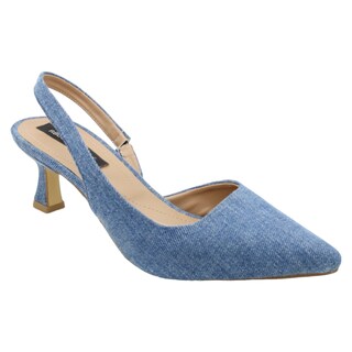 Foto 1 | Zapatillas Exterior Textil Color Azul Para Mujer De Rbcollection