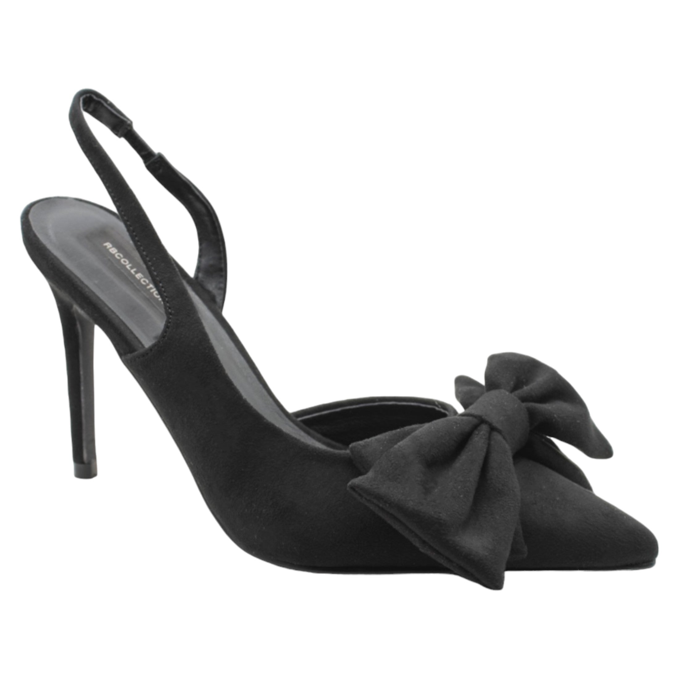 Foto 1 | Zapatillas Exterior Gamuza Sintética Color Negro Para Mujer De Rbcollection