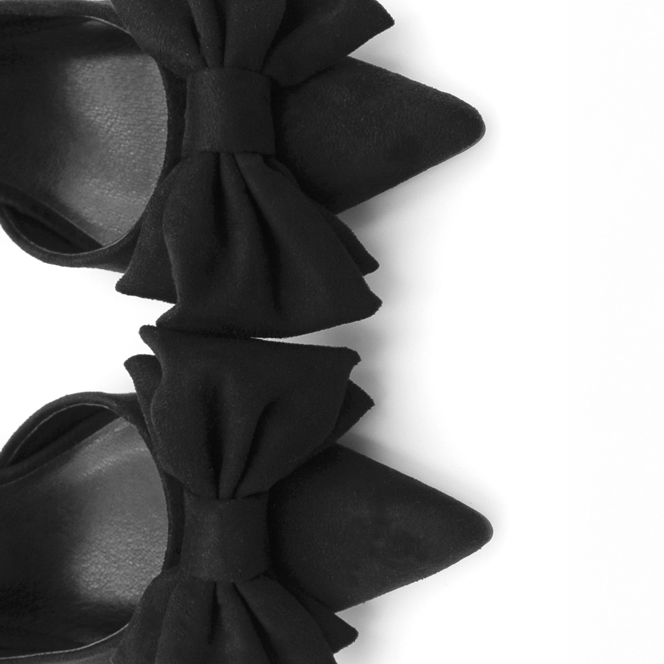 Foto 4 | Zapatillas Exterior Gamuza Sintética Color Negro Para Mujer De Rbcollection