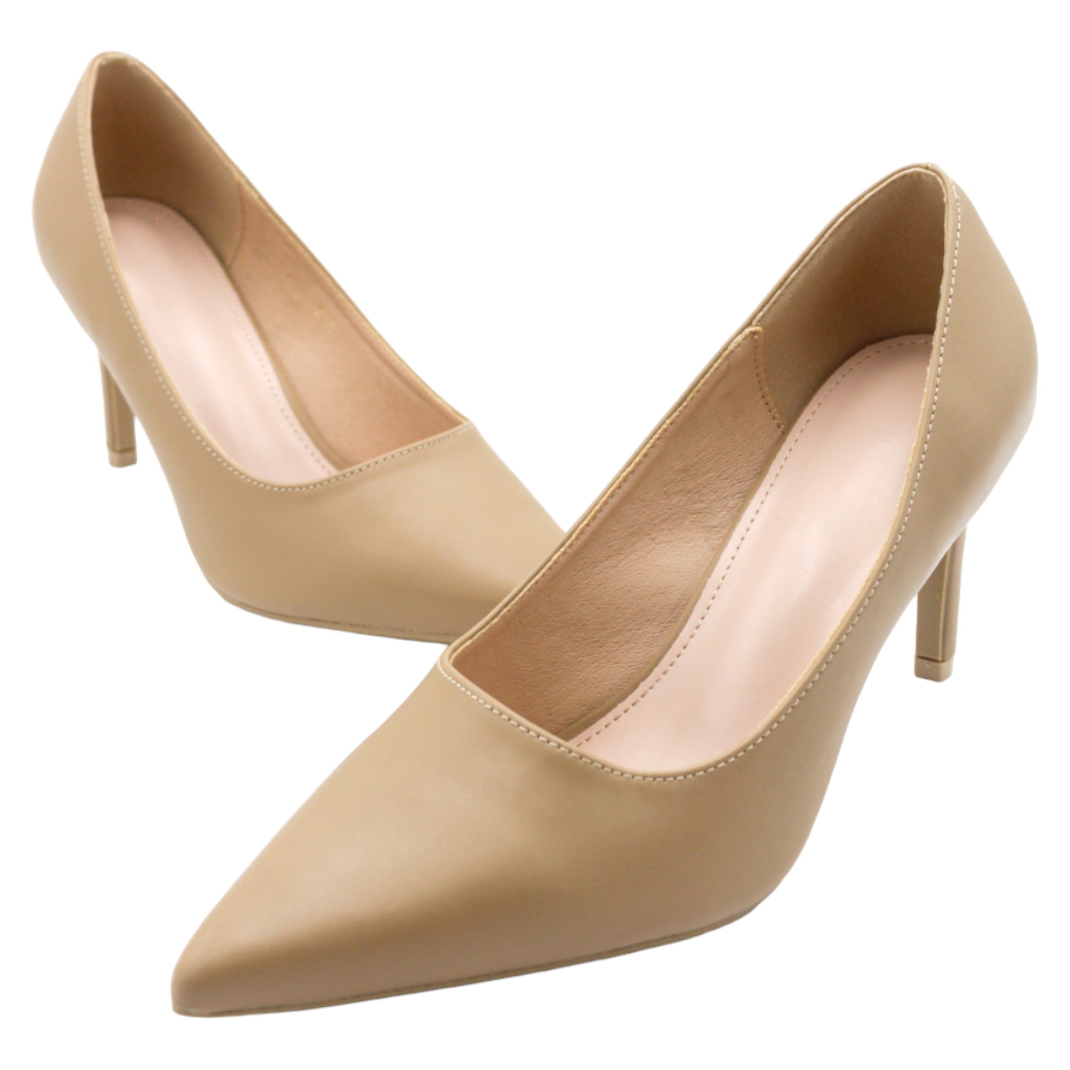 Foto 5 pulgar | Zapatillas Rbcollection Exterior Piel Vegana Beige para Mujer