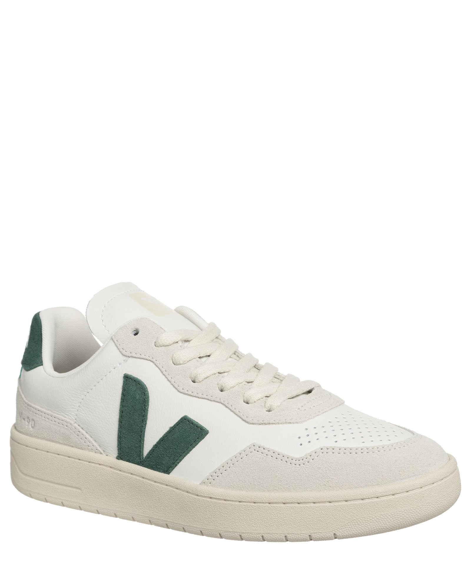 Foto 3 | Tenis Veja V-90 Extra Blancas Piel de Chipre para Mujer - Venta Internacional