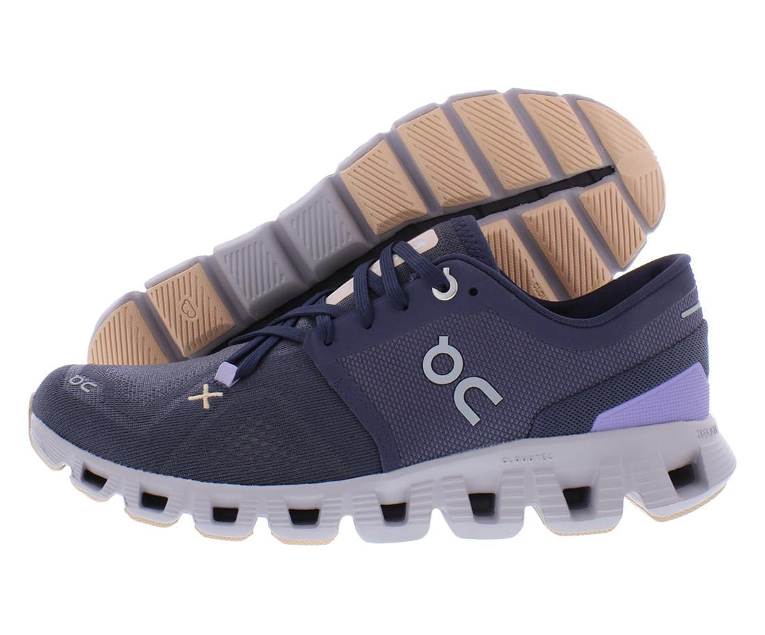 Foto 2 pulgar | Zapatillas On Cloud X 3 Iron/fade Para Mujer - Talla 9.5 Us - Venta Internacional.