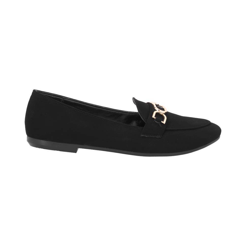 Foto 3 pulgar | Zapato Flats Dama Cosmo Paris 8390 Casuales Color Negro Balerina Tallas 23 A 26