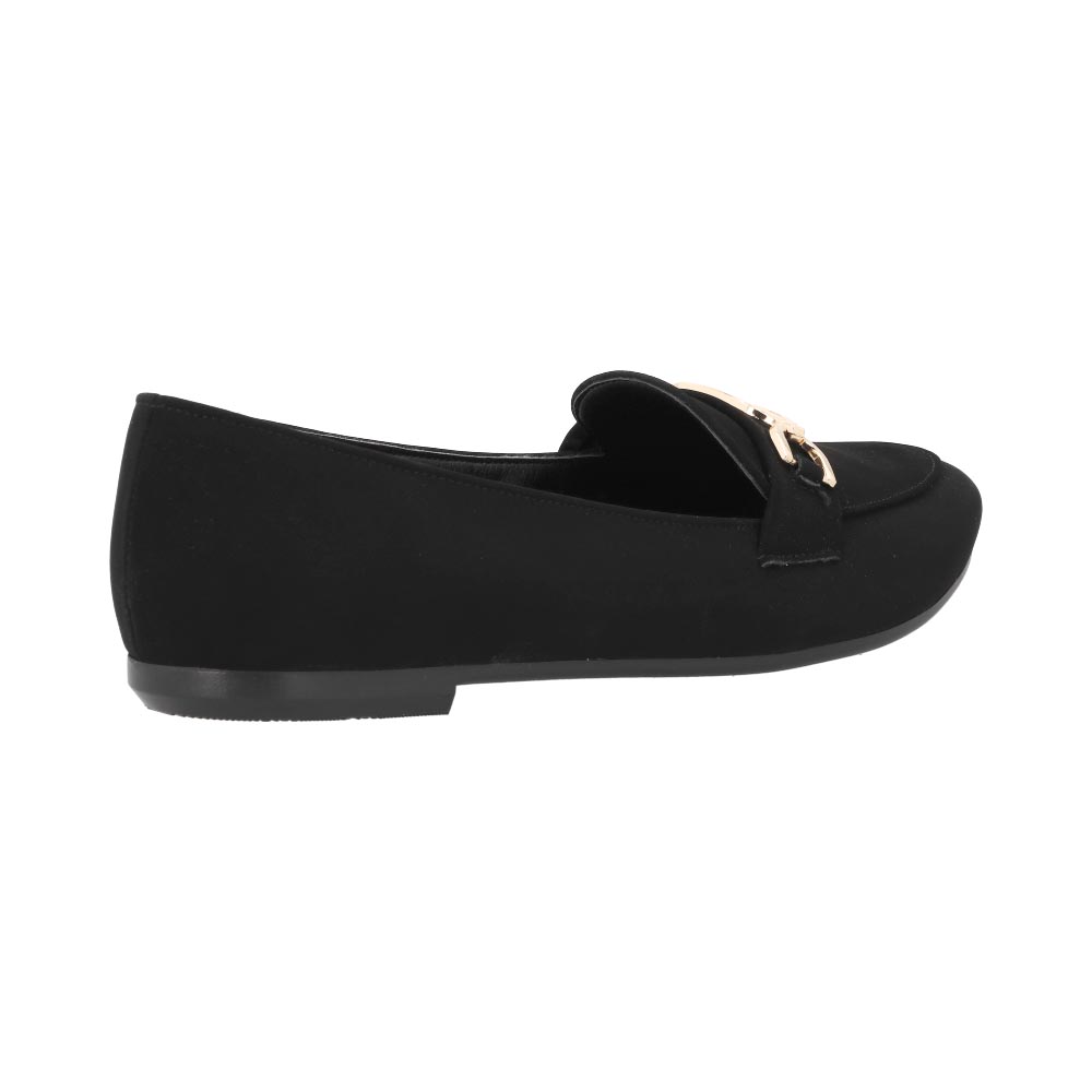 Foto 4 pulgar | Zapato Flats Dama Cosmo Paris 8390 Casuales Color Negro Balerina Tallas 23 A 26