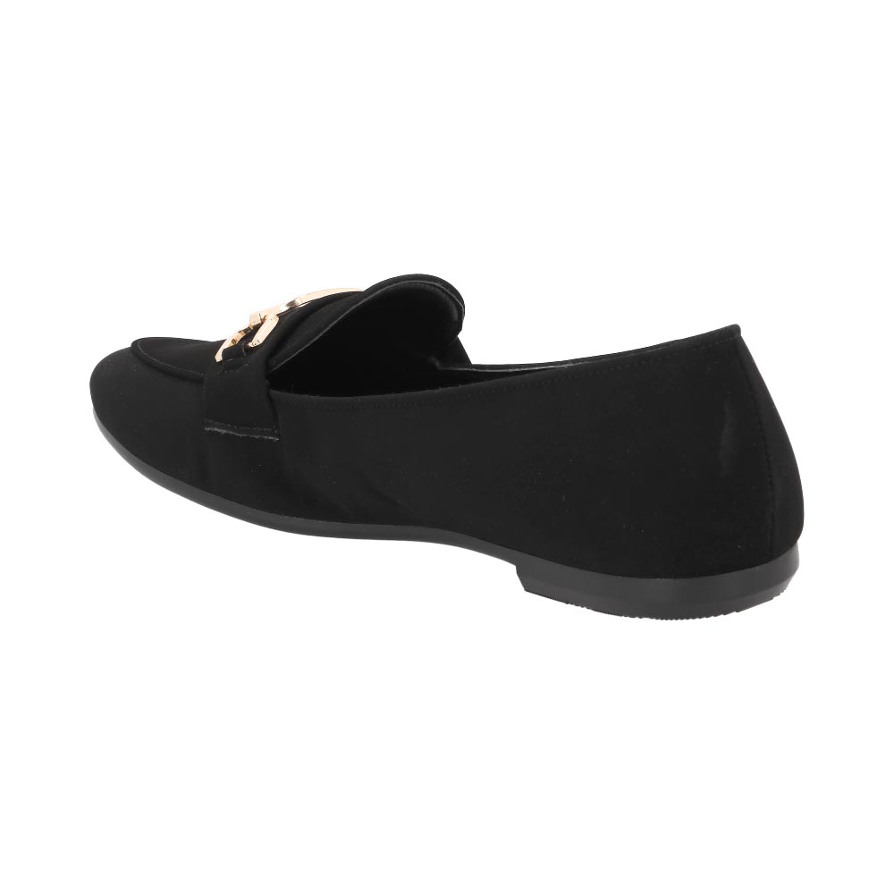 Foto 5 pulgar | Zapato Flats Dama Cosmo Paris 8390 Casuales Color Negro Balerina Tallas 23 A 26