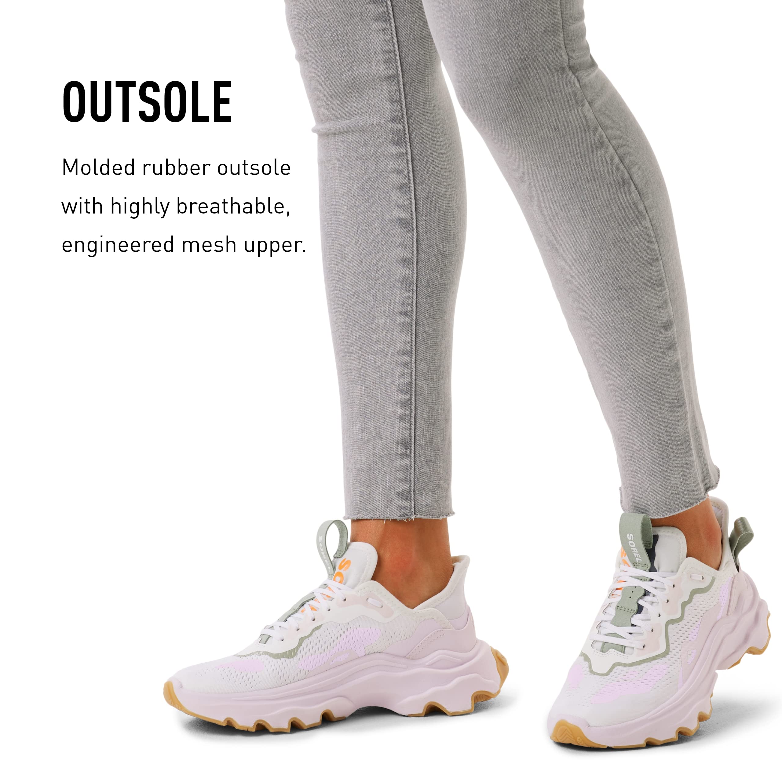 Foto 6 pulgar | Tenis Sorel Kinetic Breakthru Day Lace para Mujer - Blancas - Venta Internacional