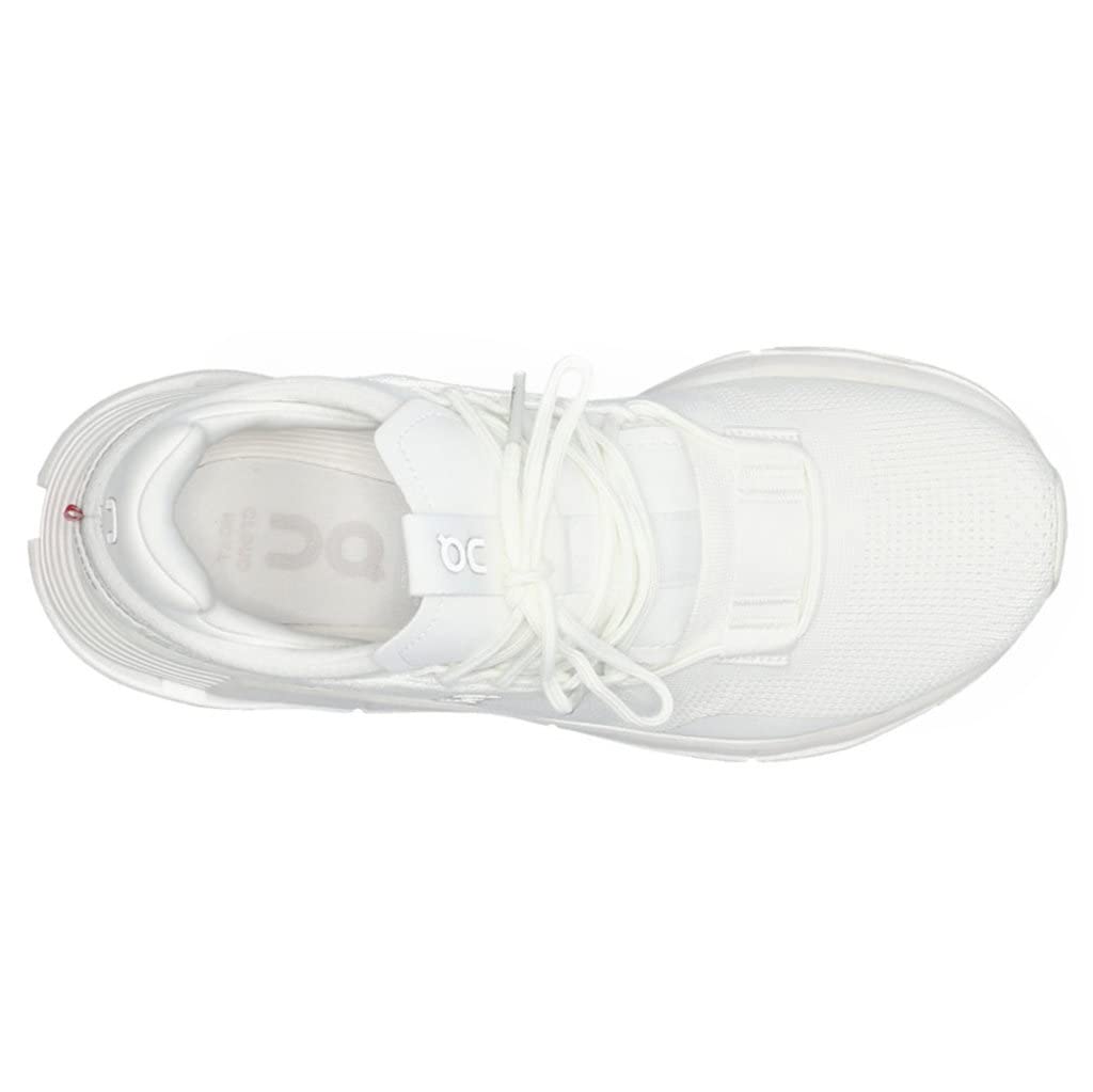 Foto 3 pulgar | Zapatillas On Cloudnova Para Mujer, Todas Blancas, Talla 9.5 M - Venta Internacional.