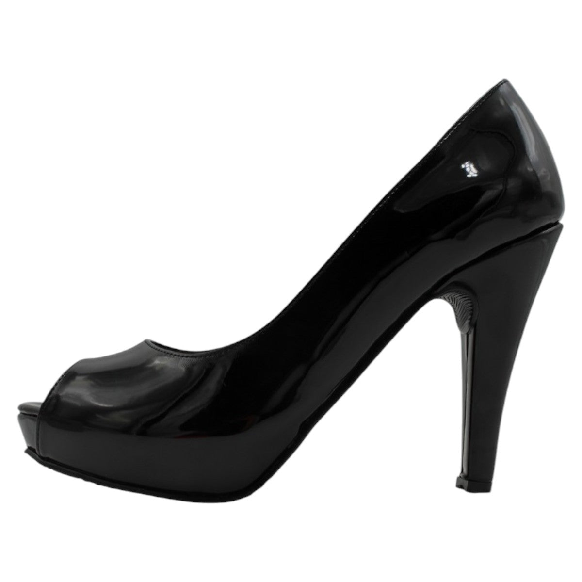 Foto 5 pulgar | Zapatillas Exterior Charol Color Negro Para Mujer De Rbcollection