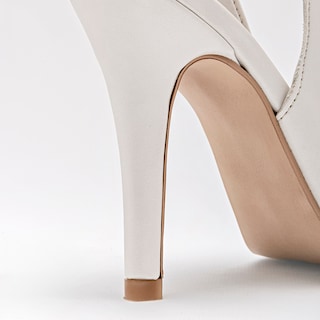 Foto 4 | Moramora Zapatillas De Fiesta Para Mujer Blanco