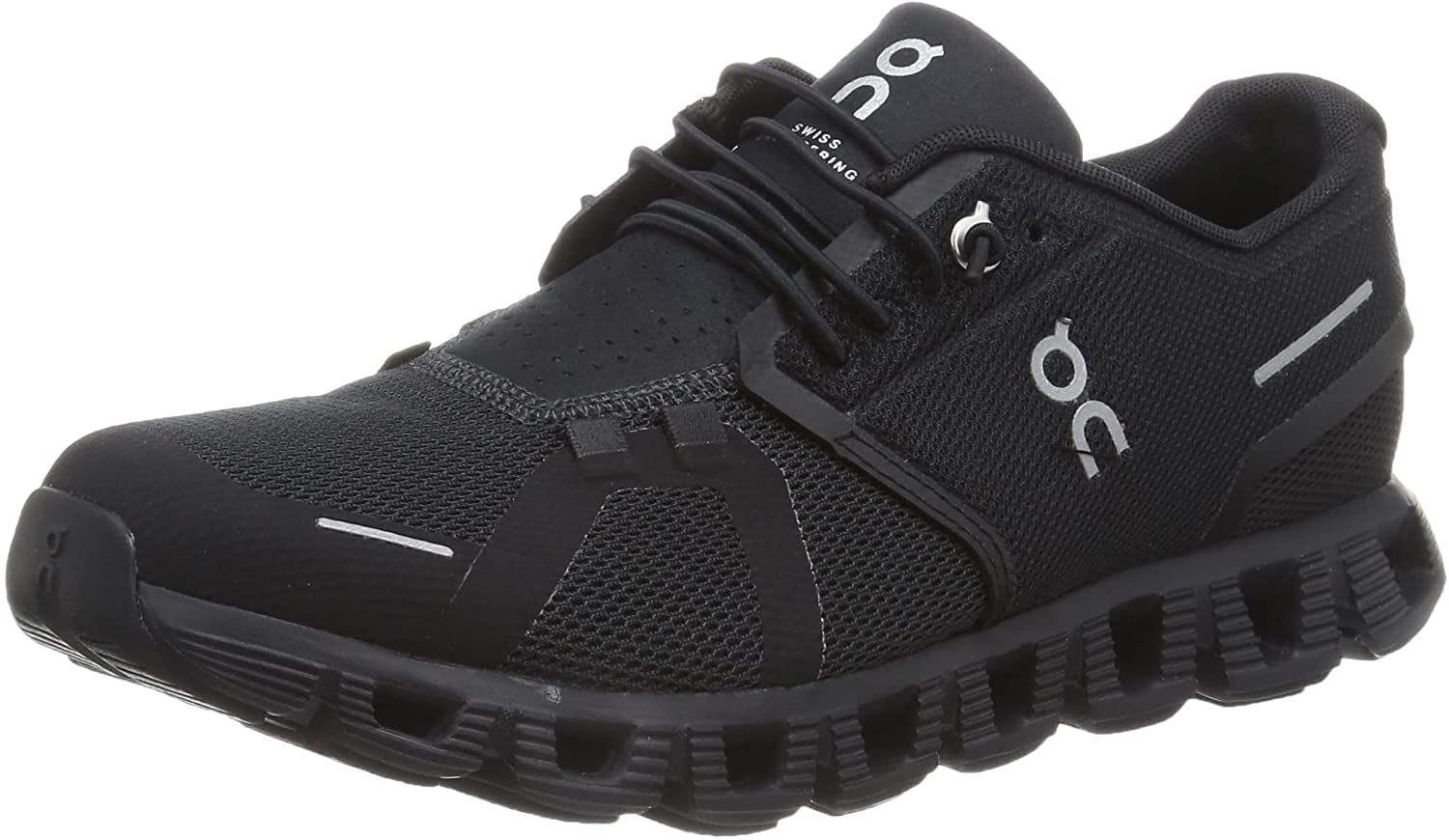 Foto 1 | Zapatillas On Cloud 5 Para Mujer Negro/negro Talla 9 - Venta Internacional.