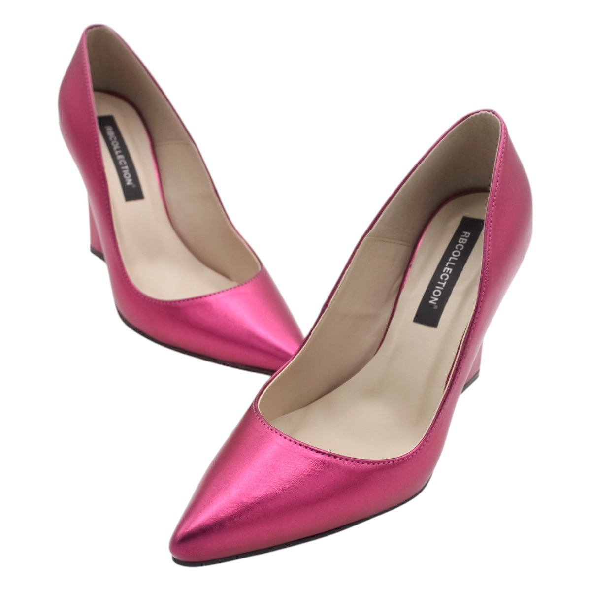 Foto 4 | Zapatillas Rbcollection Exterior Piel Vegana Rosa para Mujer