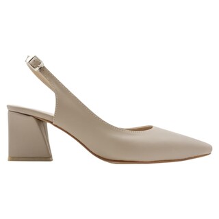 Foto 2 | Zapatillas Rbcollection Exterior Piel Vegana Beige para Mujer