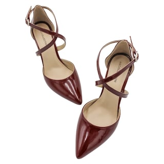 Foto 3 | Zapatillas Rbcollection Exterior Charol Vino para Mujer
