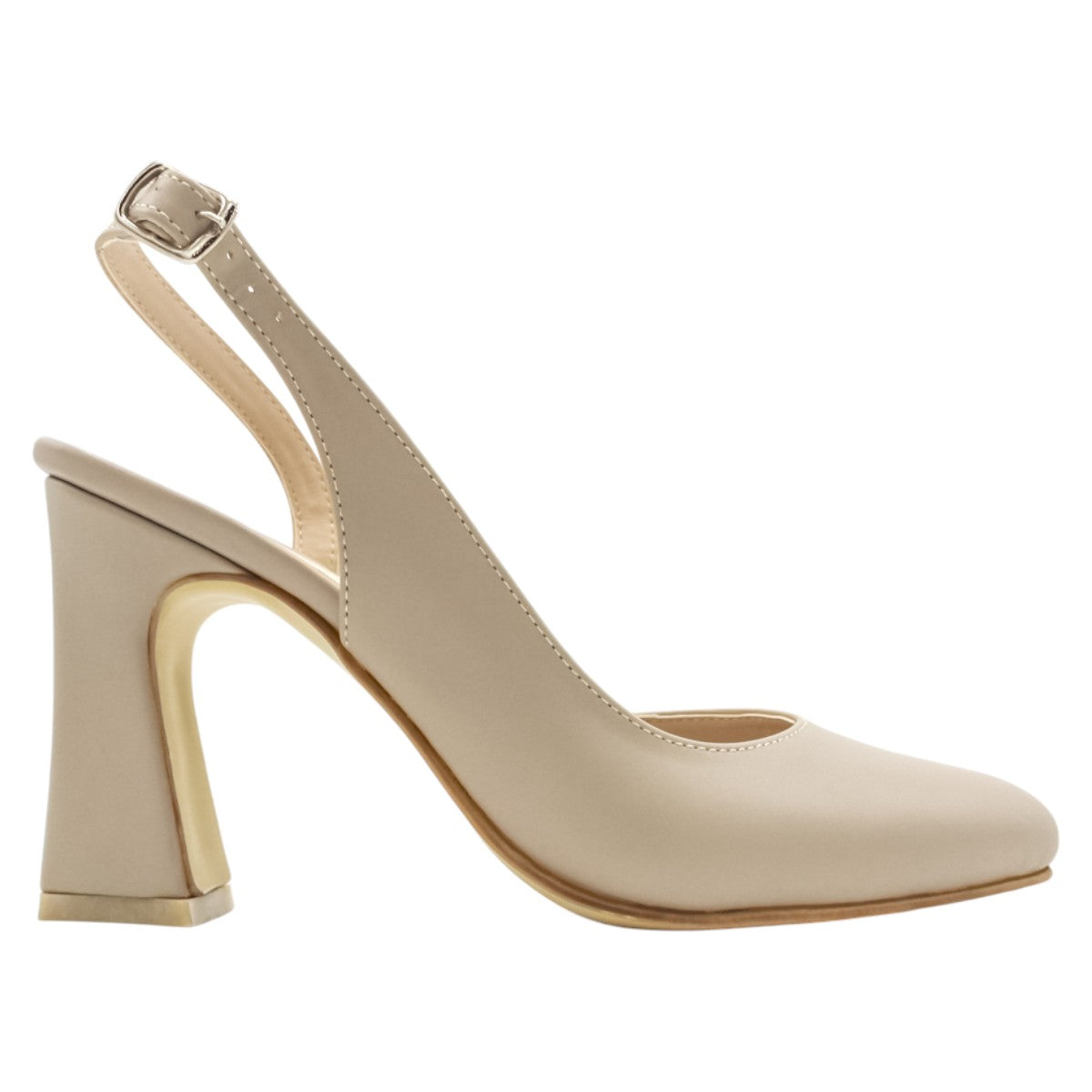 Foto 3 pulgar | Zapatillas Rbcollection Exterior Piel Vegana Beige para Mujer