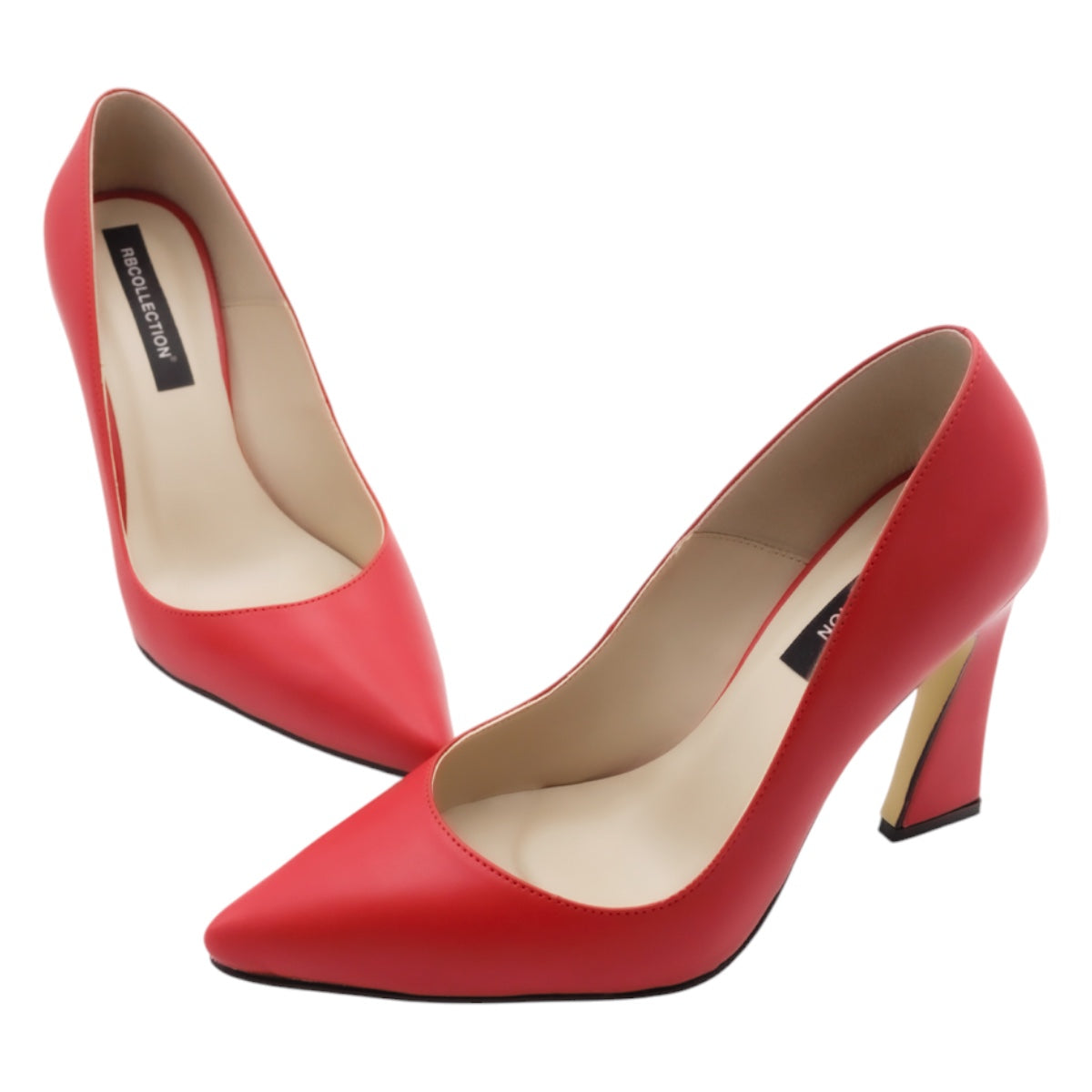 Foto 5 pulgar | Zapatillas Rbcollection Exterior Piel Vegana Rojo para Mujer