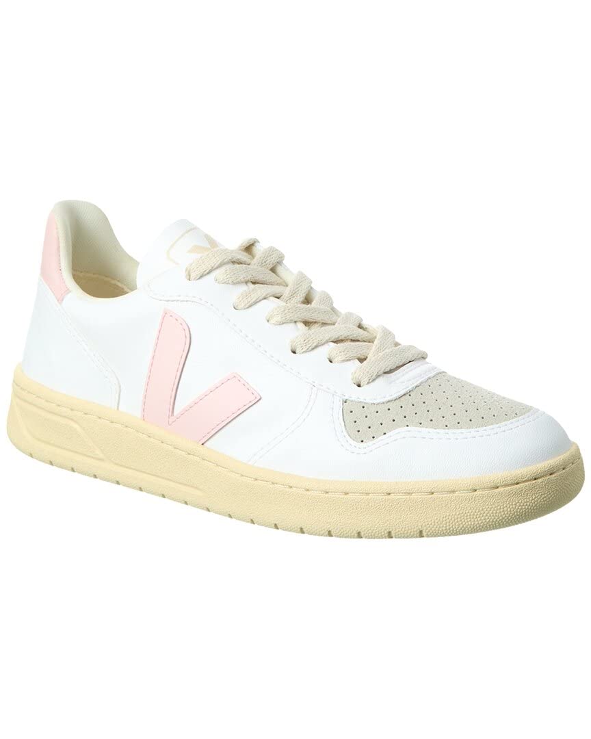 Foto 3 pulgar | Sneaker Veja V-10 Para Mujer, Color Blanco Sintético, Talla 36 - Venta Internacional.