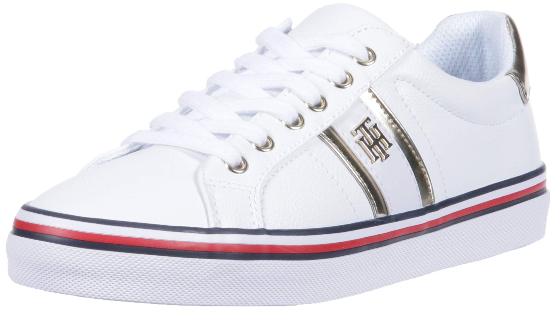 Foto 2 pulgar | Zapatilla Tommy Hilfiger Fentii Para Mujer, Color Blanco, Talla 6.5 - Venta Internacional.