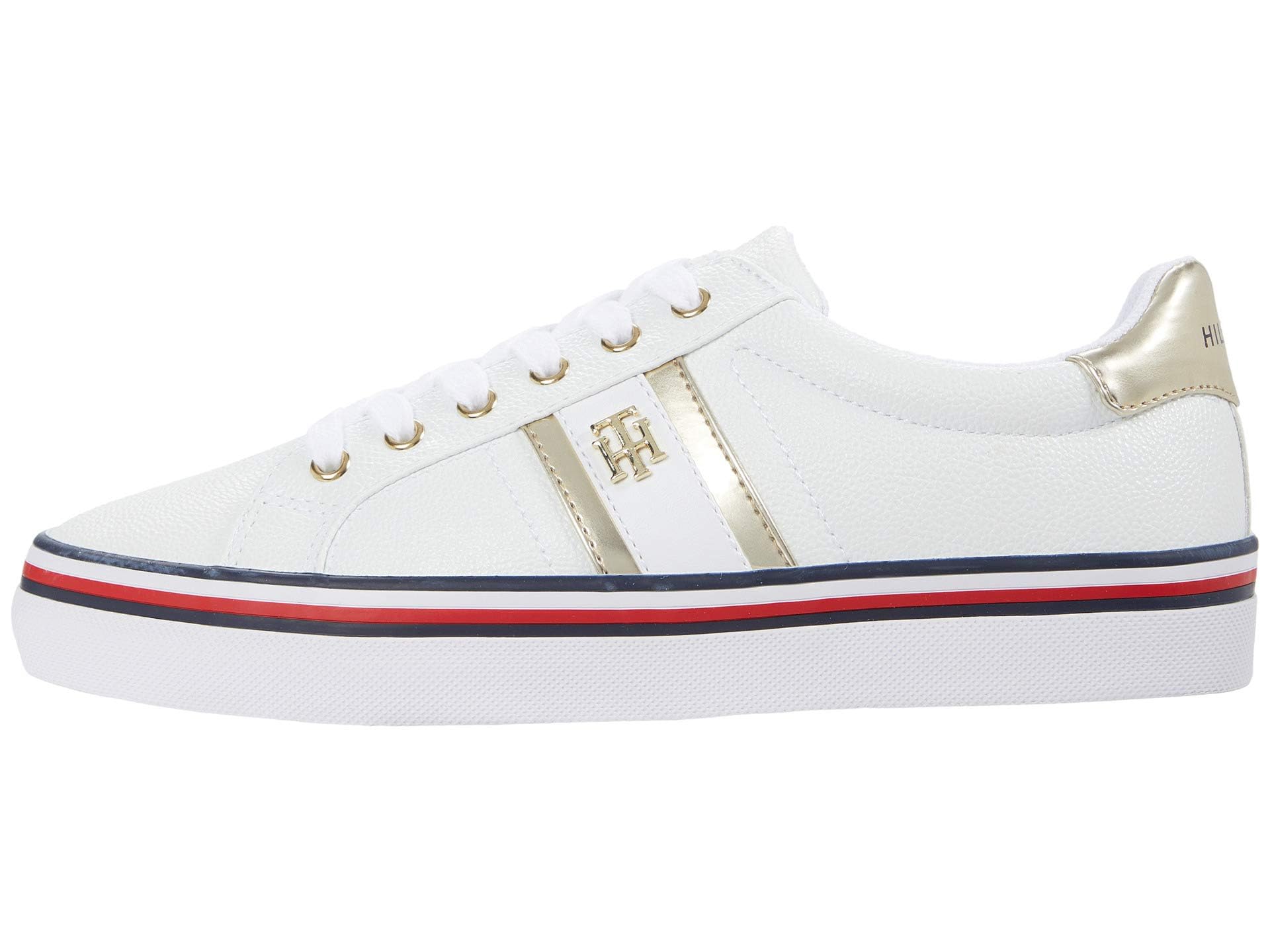 Foto 6 pulgar | Zapatilla Tommy Hilfiger Fentii Para Mujer, Color Blanco, Talla 6.5 - Venta Internacional.