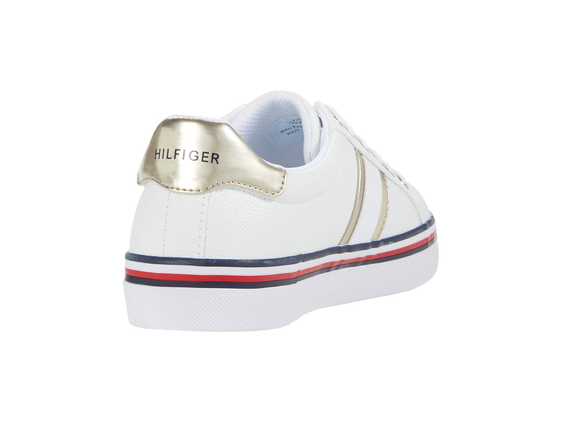 Foto 7 pulgar | Zapatilla Tommy Hilfiger Fentii Para Mujer, Color Blanco, Talla 6.5 - Venta Internacional.