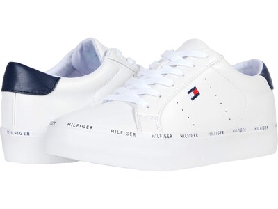Foto 1 | Tenis Tommy Hilfiger Henissly Blancos para Mujer - Venta Internacional