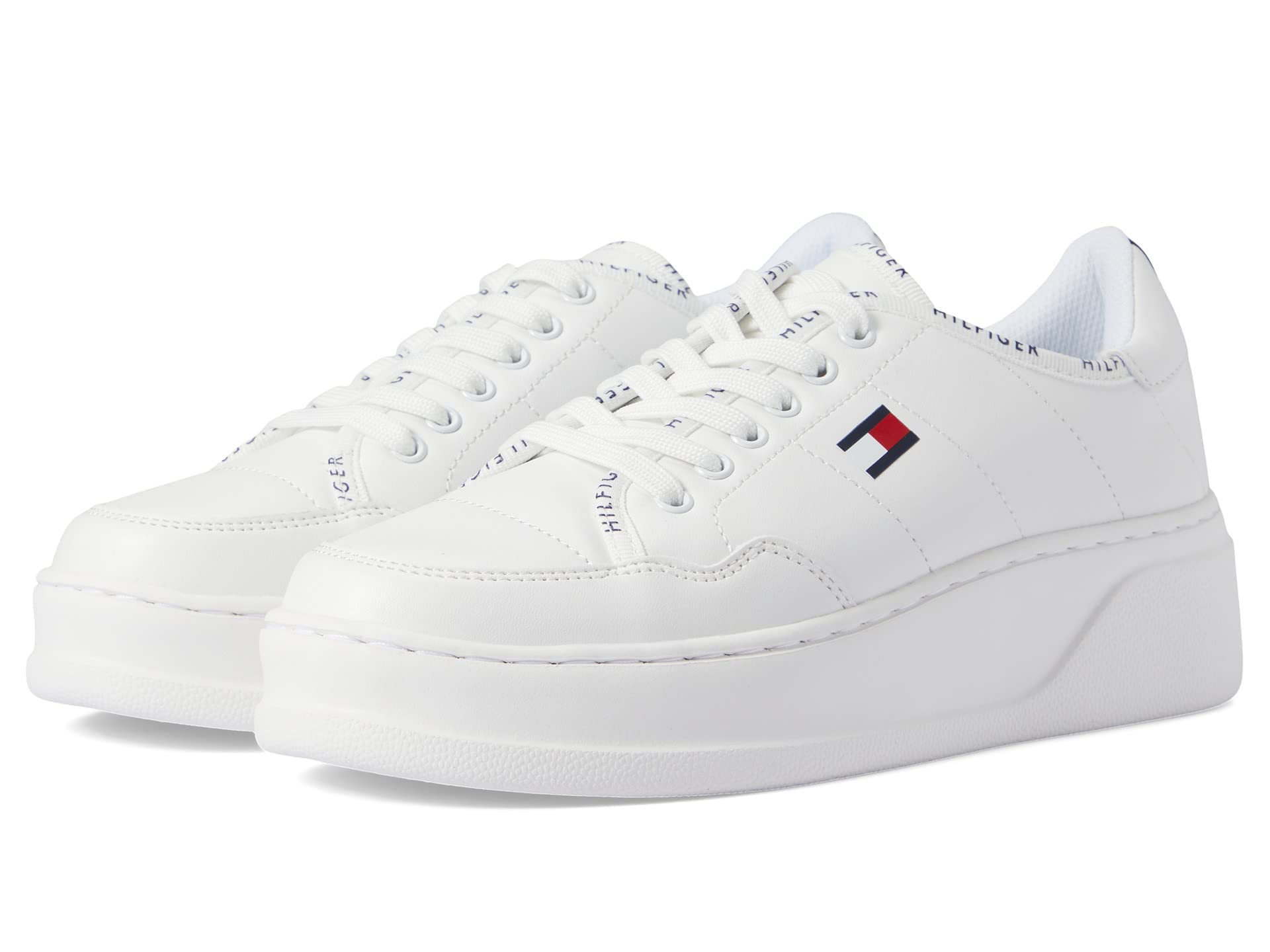 Foto 2 pulgar | Tenis Tommy Hilfiger Grazie Blancos para Mujer - Venta Internacional