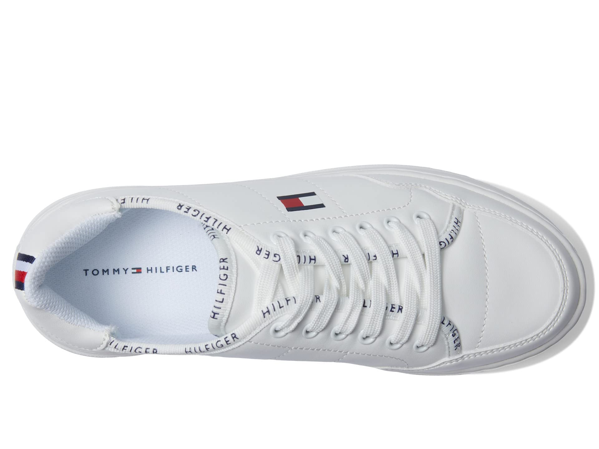 Foto 3 pulgar | Tenis Tommy Hilfiger Grazie Blancos para Mujer - Venta Internacional
