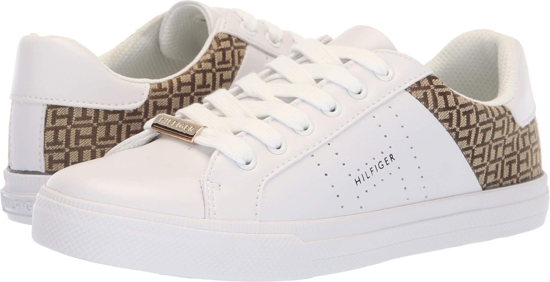 Foto 2 pulgar | Zapatilla Tommy Hilfiger Lorio Para Mujer, Color Blanco, Talla 6.5 - Venta Internacional.