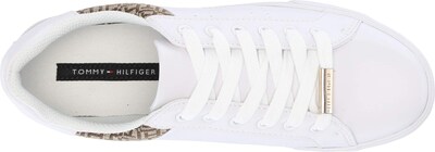 Foto 2 | Zapatilla Tommy Hilfiger Lorio Para Mujer, Color Blanco, Talla 6.5 - Venta Internacional.