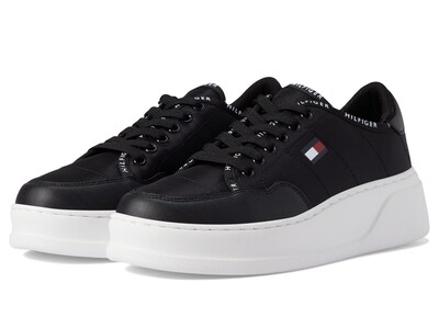 Foto 1 | Tenis Tommy Hilfiger Grazie2 Negros para Mujer - Venta Internacional