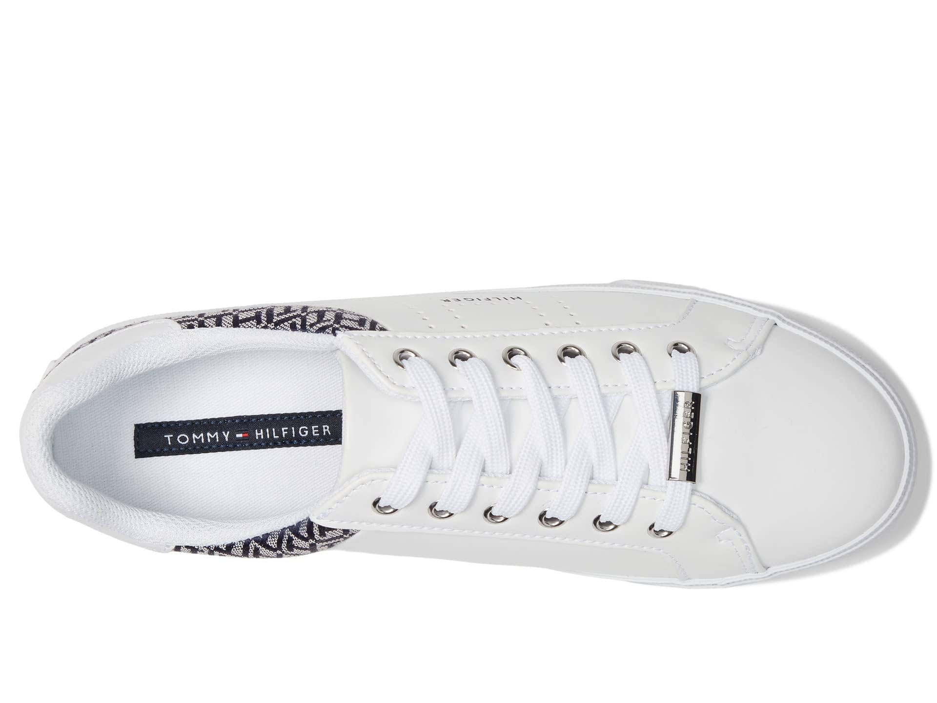Foto 3 pulgar | Tenis Tommy Hilfiger Lorio Blancos para Mujer- Venta Internacional