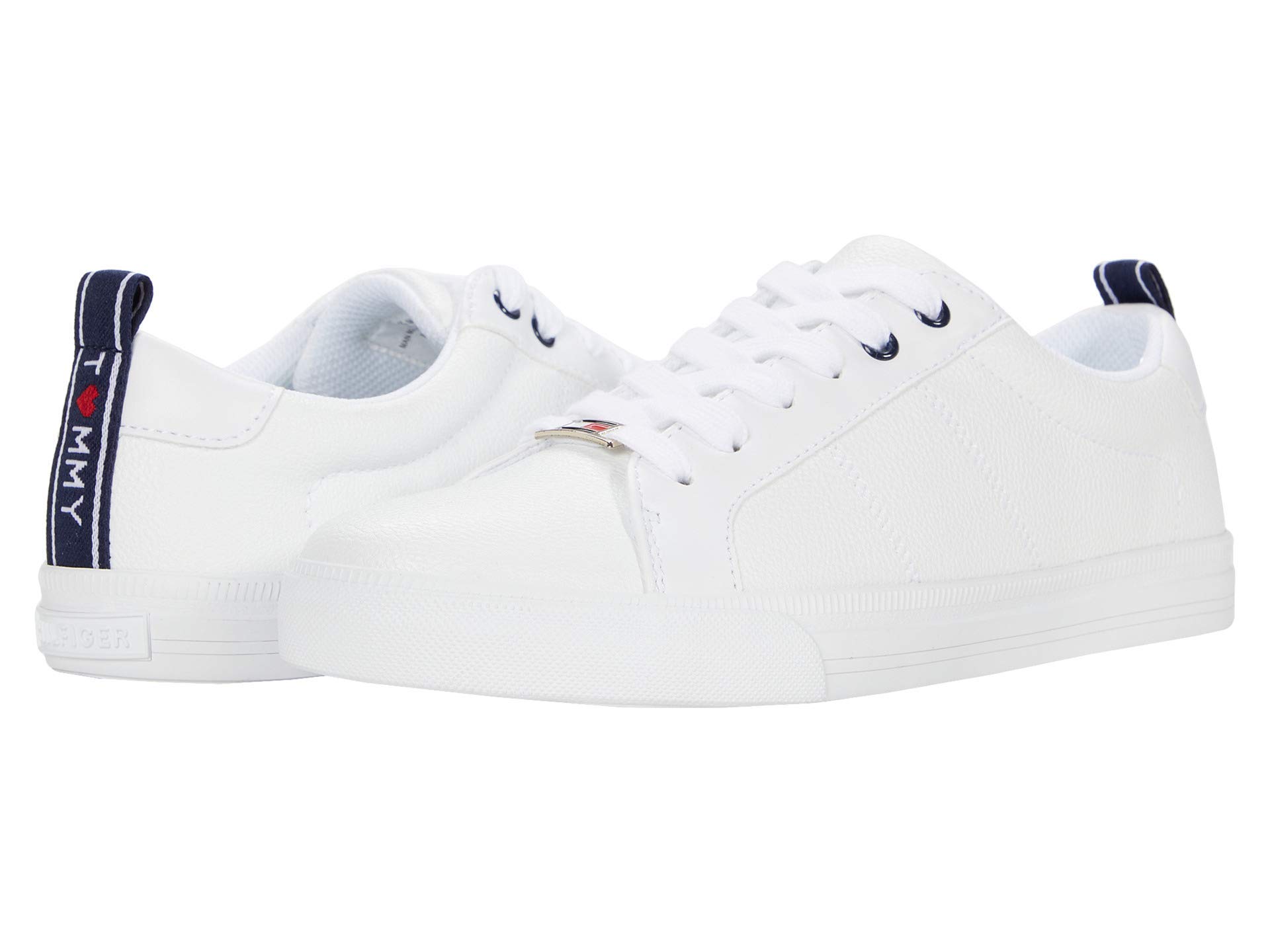 Foto 1 | Tenis Tommy Hilfiger Lila para Mujer - Venta Internacional