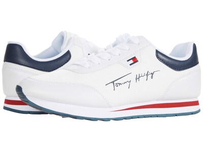 Foto 2 | Zapatilla Tommy Hilfiger Para Mujer, Color Blanco 118 Con Cordones - Venta Internacional.