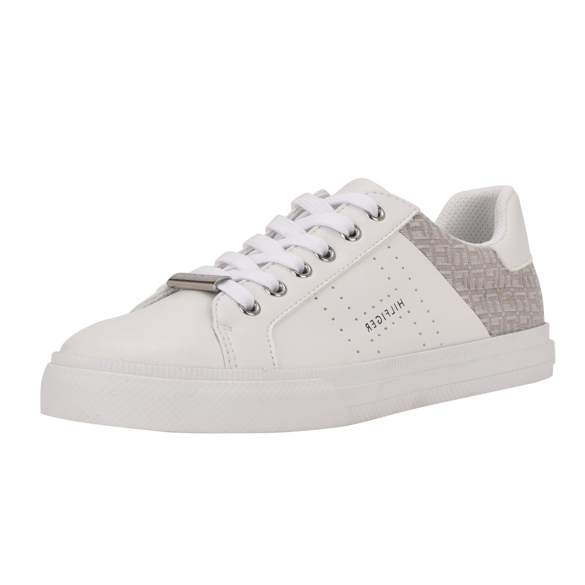 Foto 2 pulgar | Zapatilla Tommy Hilfiger Lorio Para Mujer, Color Blanco, Talla 7 - Venta Internacional.