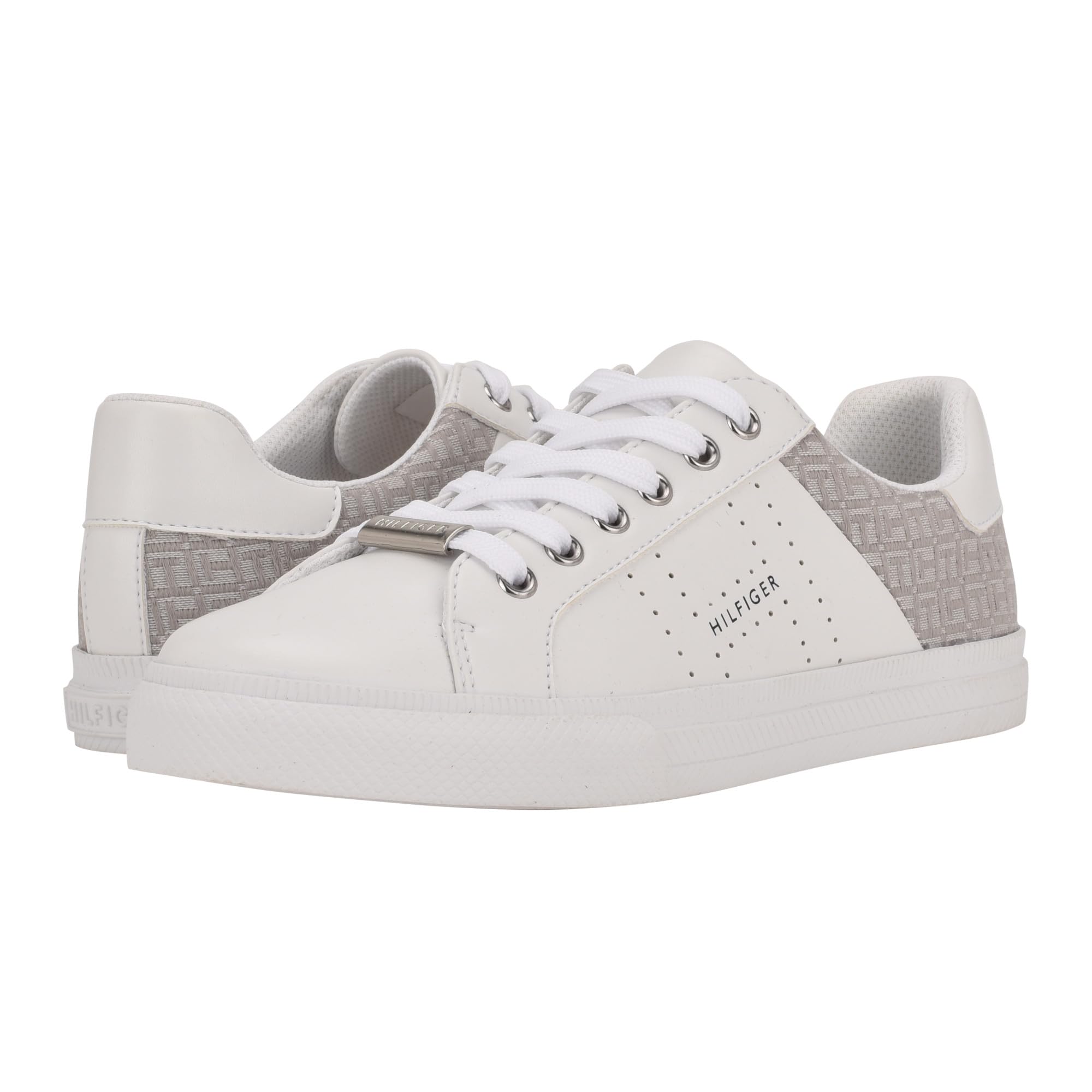 Foto 7 pulgar | Zapatilla Tommy Hilfiger Lorio Para Mujer, Color Blanco, Talla 7 - Venta Internacional.
