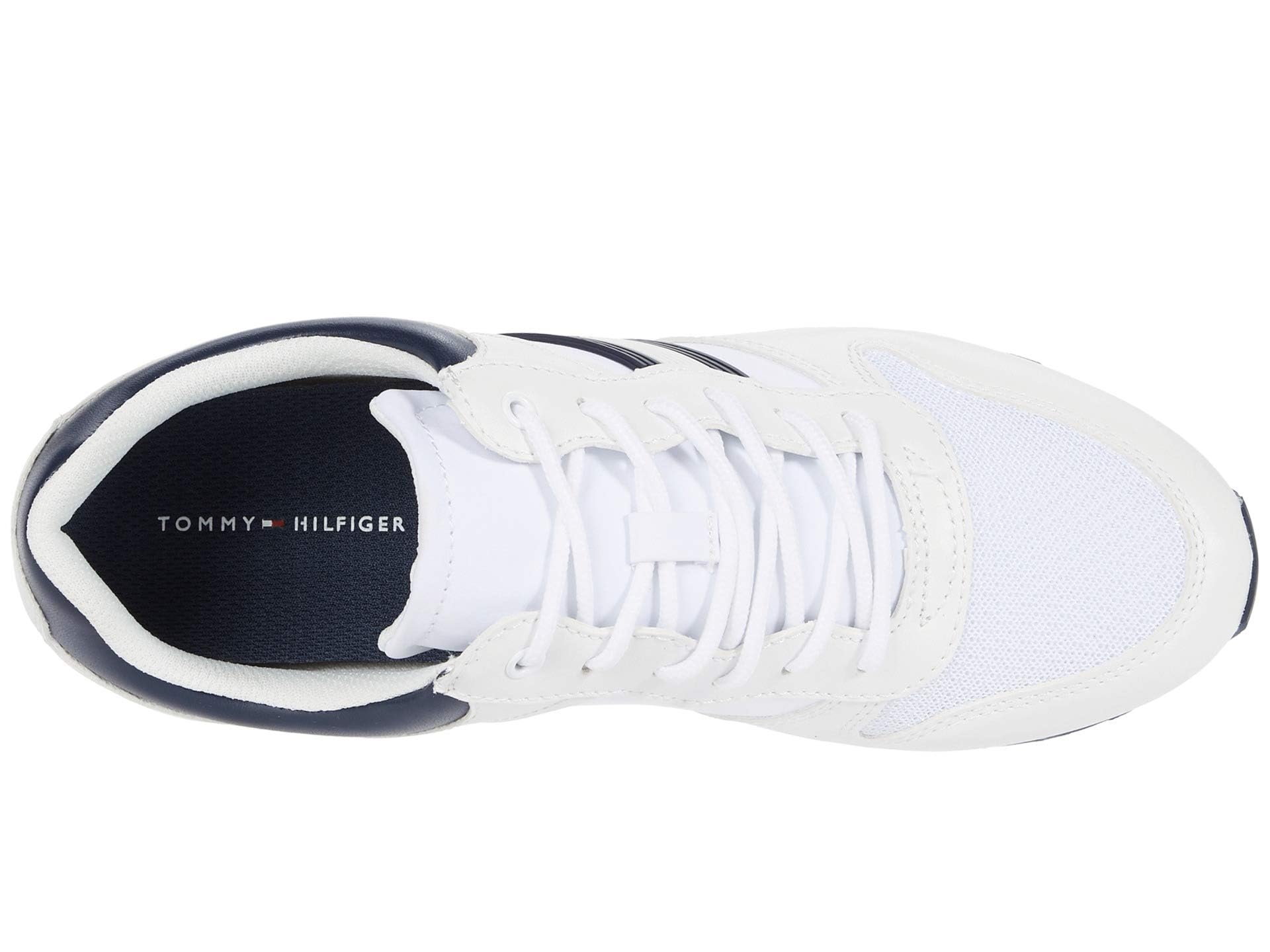 Foto 3 pulgar | Zapatilla Tommy Hilfiger Liams Para Mujer Blanca Talla 11 - Venta Internacional.