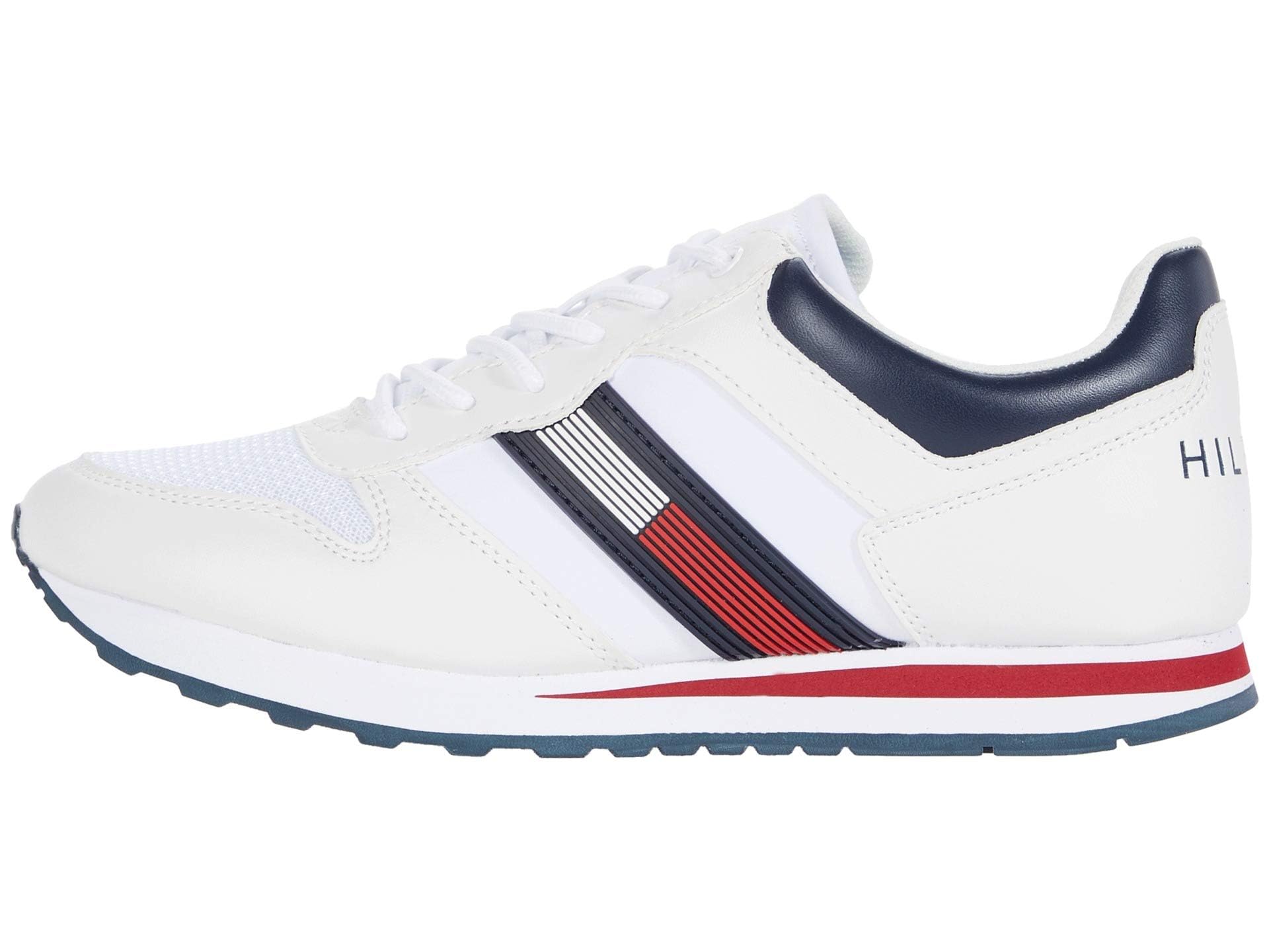 Foto 5 pulgar | Zapatilla Tommy Hilfiger Liams Para Mujer Blanca Talla 11 - Venta Internacional.