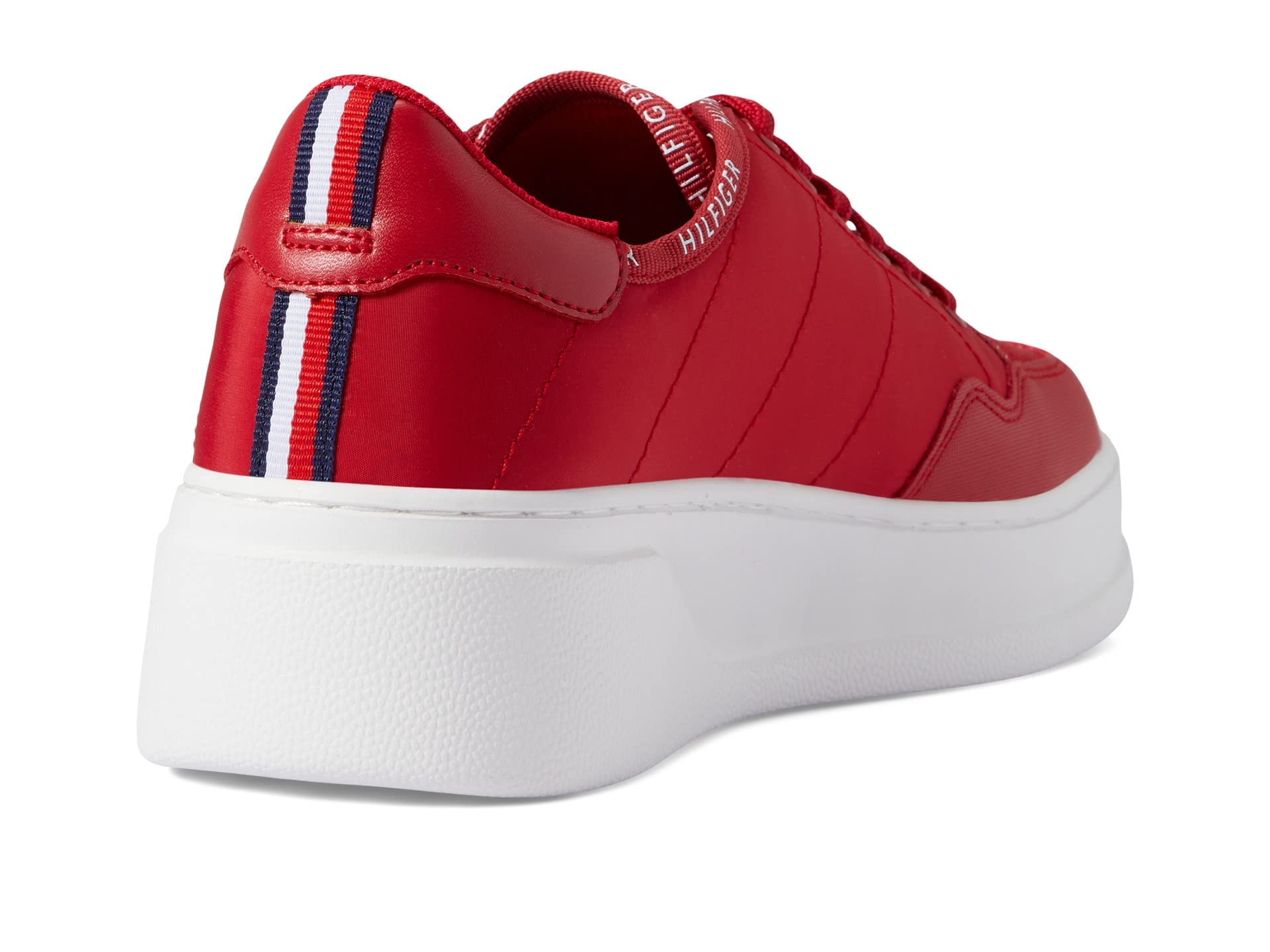 Foto 7 pulgar | Tenis Tommy Hilfiger Grazie2 Rojo para Mujer - Venta Internacional