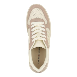 Foto 2 | Tenis Tommy Hilfiger Veniz Beige para Mujer - Venta Internacional