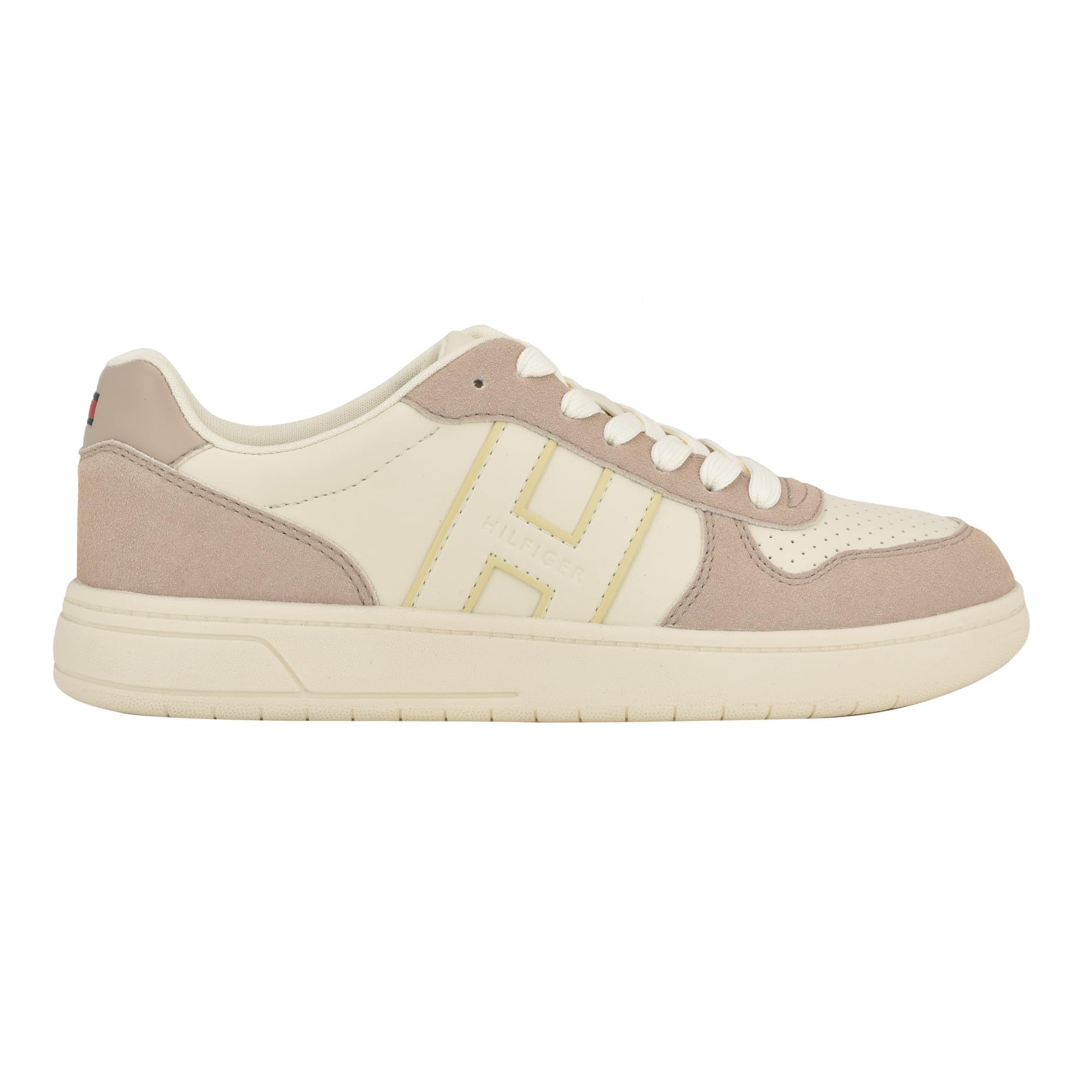 Foto 7 pulgar | Tenis Tommy Hilfiger Veniz Beige para Mujer - Venta Internacional
