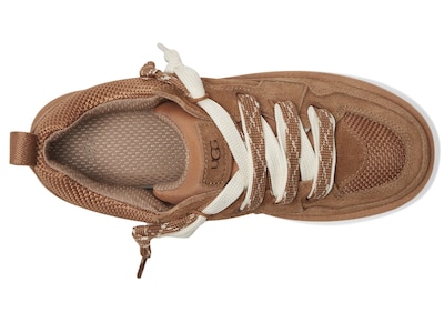 Foto 2 | Tenis Ugg Lo Lowmel Gamuza Castaña Malla Reciclada para Mujer - Venta Internacional