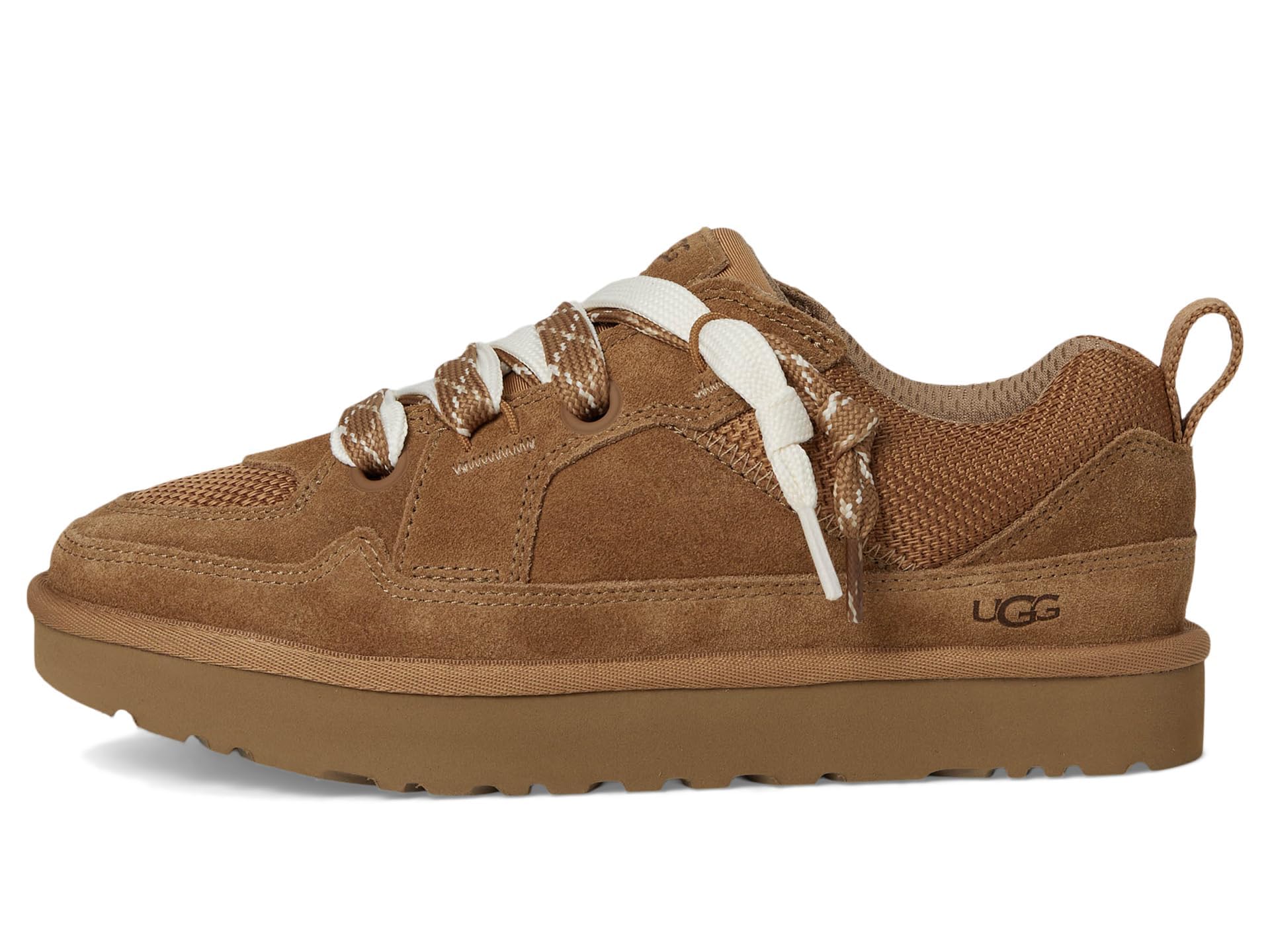 Foto 4 | Zapatilla Ugg Lo Lowmel Para Mujer, De Ante Castaño, Talla 9 - Venta Internacional.