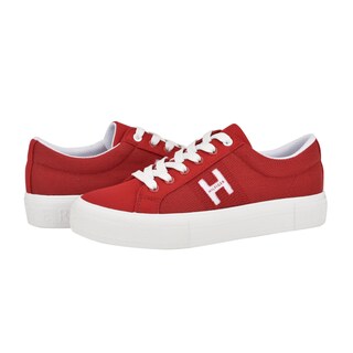 Foto 1 | Tenis Tommy Hilfiger Aconia Rojos para Mujer - Venta Internacional