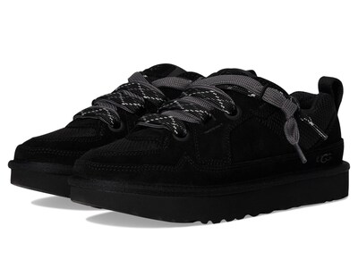 Foto 1 | Zapatilla Ugg Lo Lowmel Para Mujer, Gamuza Negra/malla Reciclada, 9us - Venta Internacional.