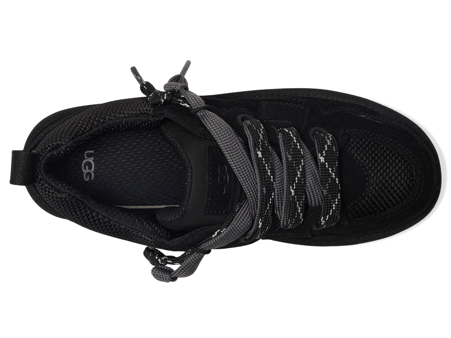 Foto 2 | Zapatilla Ugg Lo Lowmel Para Mujer, Gamuza Negra/malla Reciclada, 9us - Venta Internacional.