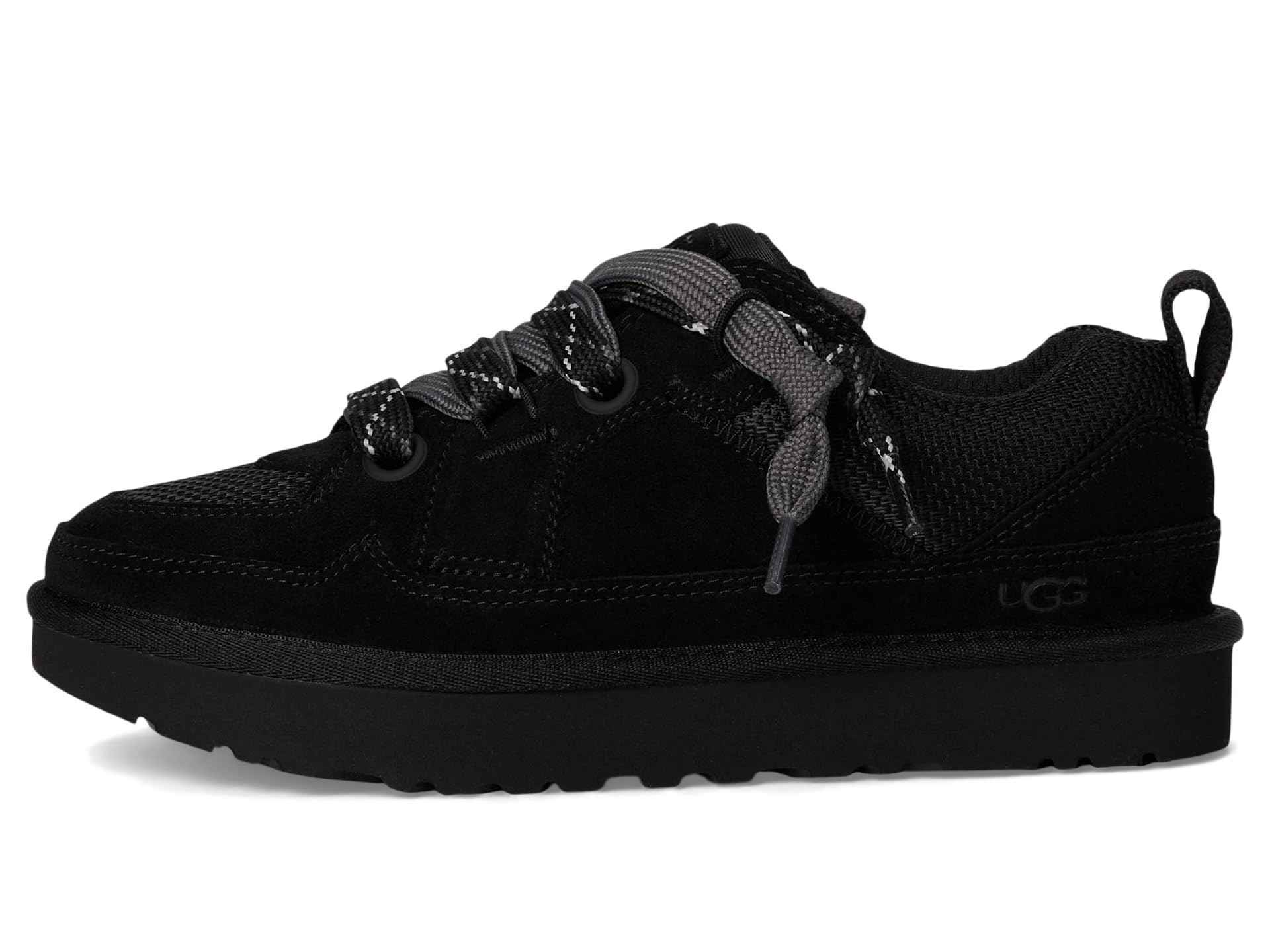 Foto 4 | Zapatilla Ugg Lo Lowmel Para Mujer, Gamuza Negra/malla Reciclada, 9us - Venta Internacional.