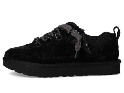 Foto 4 | Zapatilla Ugg Lo Lowmel Para Mujer, Gamuza Negra/malla Reciclada, 9us - Venta Internacional.